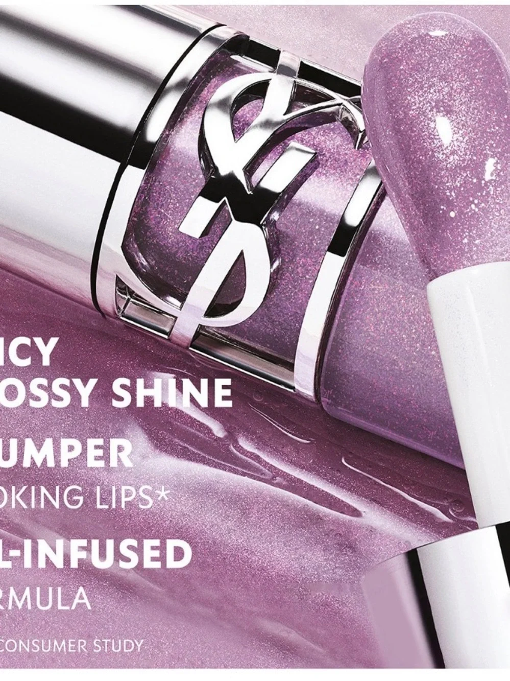 Mac & YSL glossy lip 2 pc bundle.